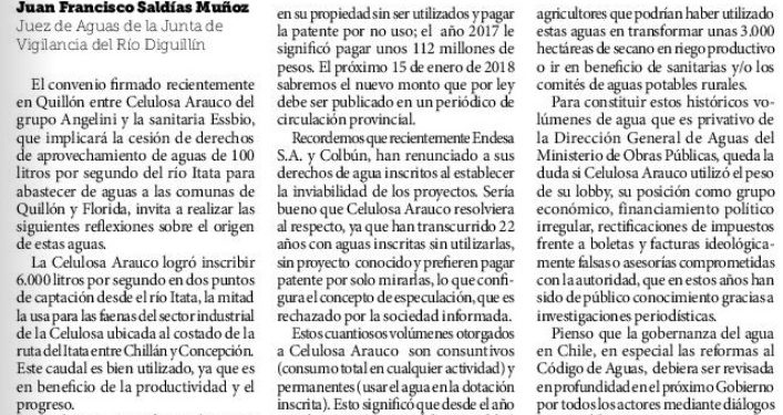 Convenio Arauco-Essbio