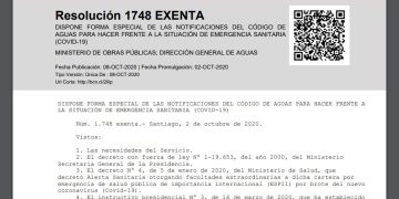 Resolución 1748 EXENTA