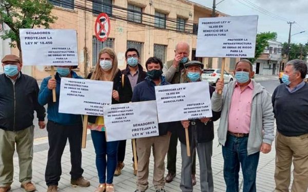 Agricultores de Ñuble piden aprobar prórroga a Ley de Fomento al Riego