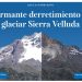 Alarmante derretimiento del glaciar Sierra Velluda
